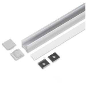 Aluminium Profile – Model L – 20mm LED Strip – Aluminium