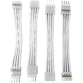 Kabel til Philips Hue Gradient LightStrip - 5 cm - hvid - 4 stk.