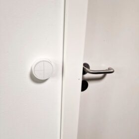 Round Bracket for Hue Tap Dial Switch – White