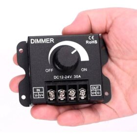 Regulador - Manual + Remoto - 5V/12V/24V - 30A