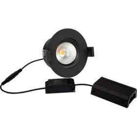 HiluX D8 Tilt360 - Full Spectrum LED-inbouwspot - Ra97 - 2700K - Zwart