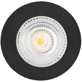HiluX D1 Gen3 – Full Spectrum LED Recessed Spotlight – 2.8W – Ra97 2700K – Black