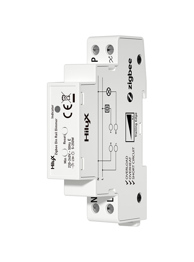 HiluX Zigbee DIN Rail Dimmer – 250W