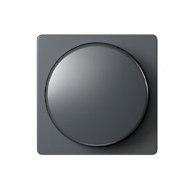 Tapa frontal para regulador giratorio Zigbee - Gris antracita