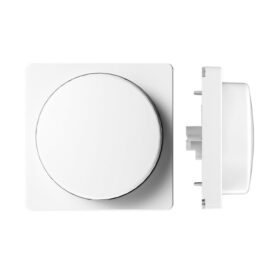 Frontafdækning til Zigbee drejedæmper - hvid