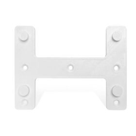 Invisible Wall Bracket for 2 pcs Hue Bridge 2.1