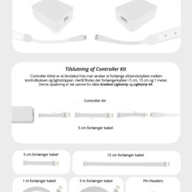 Cavo per Philips Hue Gradient LightStrip - kit controller - bianco - 1 set
