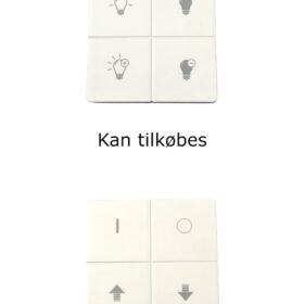 Lightbee Zigbee Switch for FUGA – Replaceable Buttons