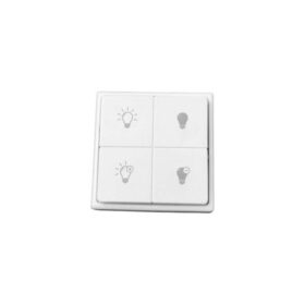Tasti Lightbee Zigbee con pittogrammi a lampadina