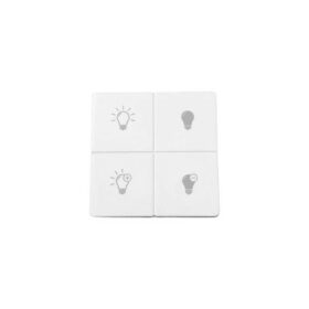 Tasti Lightbee Zigbee con pittogrammi a lampadina