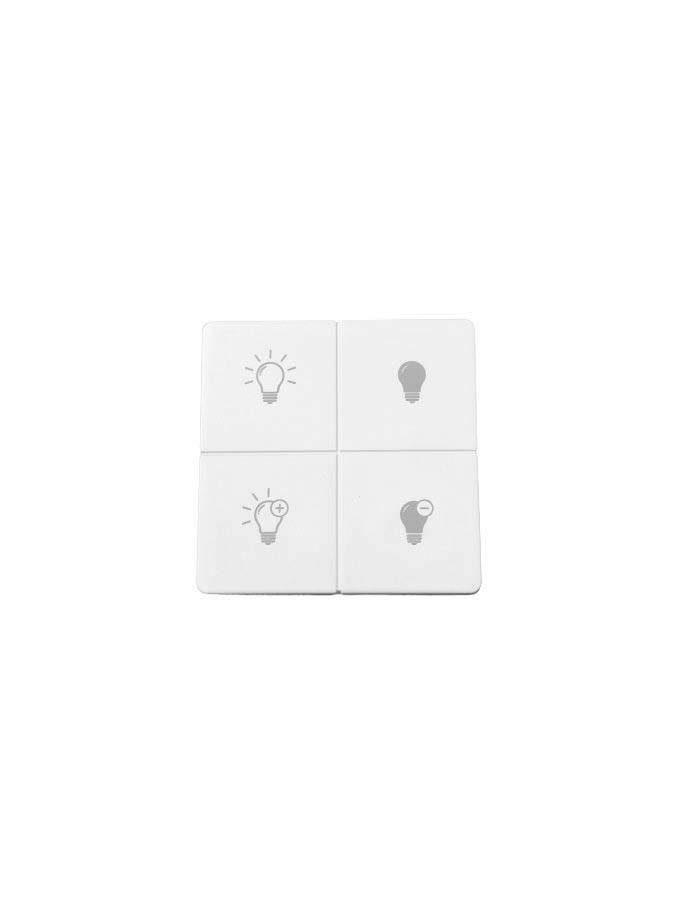 Lightbee Zigbee Button with Bulb Symbols