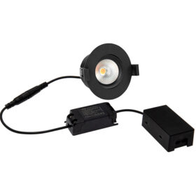 HiluX D3 Tilt360 - Full Spectrum LED-inbouwspot - Ra97 - 2700K - Zwart