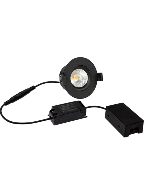 HiluX D3 Tilt360 – Full Spectrum LED Recessed Spotlight – Ra97 – 3000K – Black