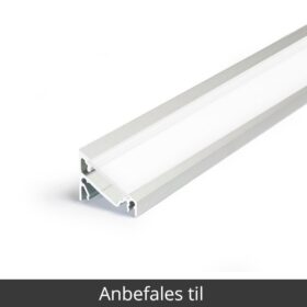Profilé aluminium - Modèle C pour Philips Hue et WiZ - Alu