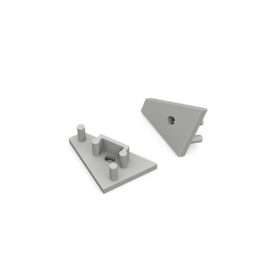 Aluminiumprofil - Modell C für Philips Hue und WiZ - Schwarz