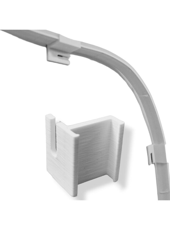 Mount for LightStrip V4 + Gradient – 90° – 10 pcs