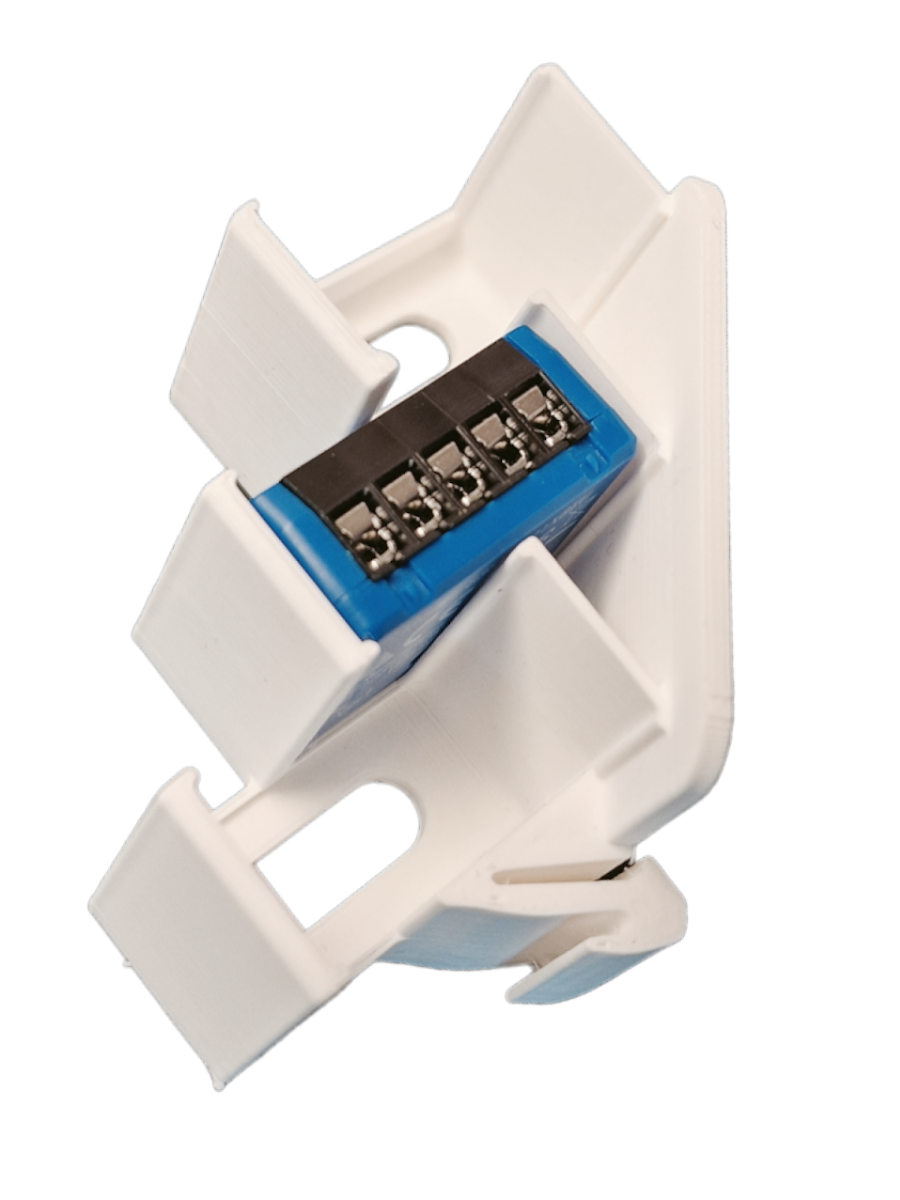 Shelly – DIN Rail Holder for 3 x Mini Module