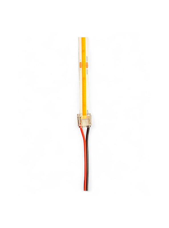 SmartClip til 10 mm COB LED-bånd med 15 cm kabel - 5-pak