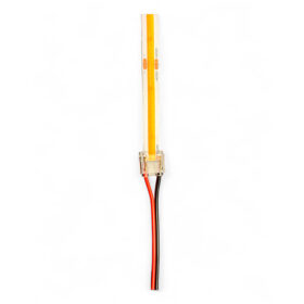 Double SmartClip voor 10 mm COB LED-strip met 15 cm kabel - 5-pack