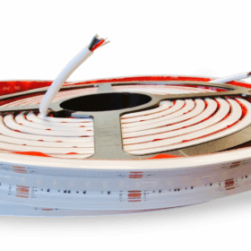 HiluX RGBW COB LED Strips – 24V – 16W – 620lm/m – RGB+2700K – CRI90+ – 5m – IP67
