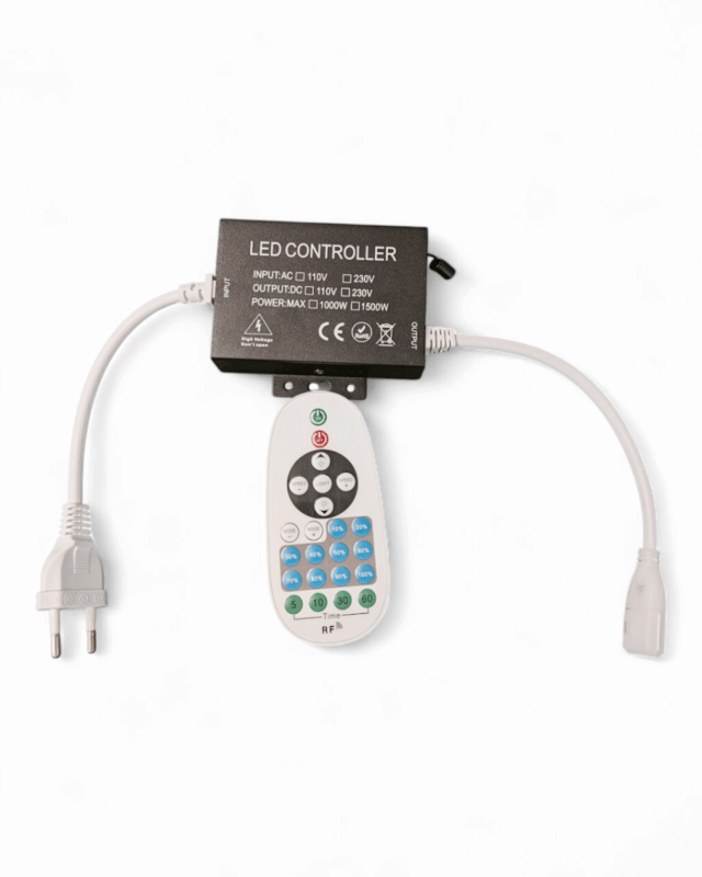 Kauko-ohjattava himmennin HiluX HighPower SMD LED-nauhalle - 230 V