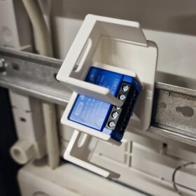 Shelly – DIN Rail Holder for 3 x Mini Module