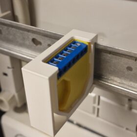 Shelly – DIN Rail Adapter for Gen1 Devices (Shelly RGBW 2 and Shelly Dimmer 2)