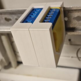 Shelly – DIN Rail Adapter for Gen1 Devices (Shelly RGBW 2 and Shelly Dimmer 2)