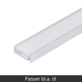 Perfil de aluminio - Modelo S para Philips Hue y WiZ - Aluminio