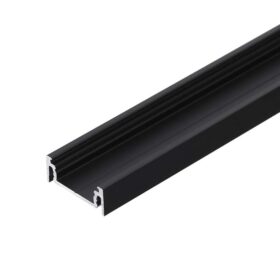 Profilo in alluminio - modello S per Philips Hue e WiZ - nero