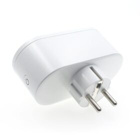 Smart dobbelt Wi-Fi-udtag/stik - energimåling - tænd/sluk