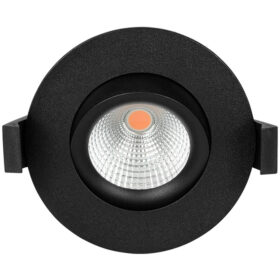 HiluX D8 Tilt360 - Full Spectrum LED-inbouwspot - Ra97 - 2700K - Zwart