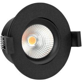HiluX D8 Tilt360 – Full Spectrum LED Recessed Spotlight – Ra97 – 3000K – Black