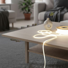 HiluX COB LED strip as living-room accent lighting