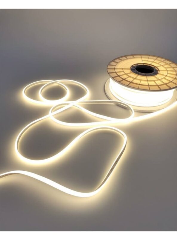 HiluX HighPower COB LED Strip – 230V – 13W/m – 845lm/m – 3000K – CRI95+ – 50m – IP67